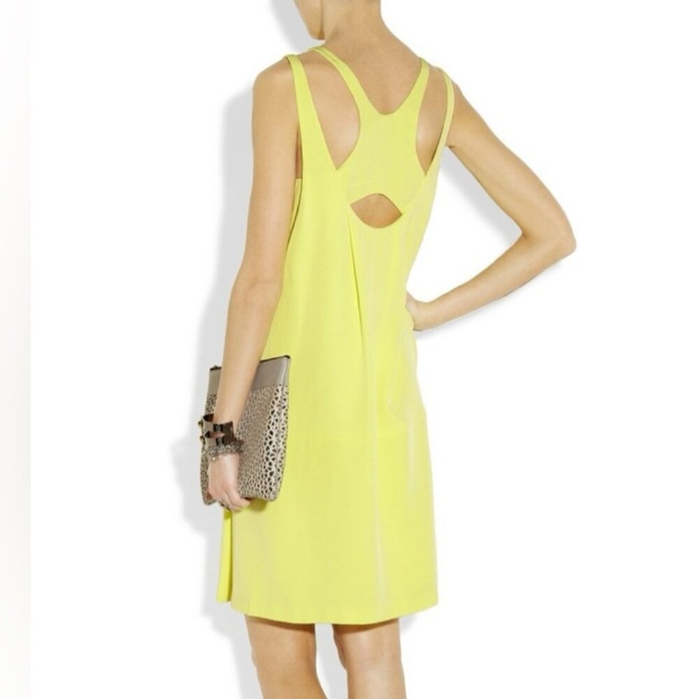 Alexander Wang 100% Silk Cutout Mini